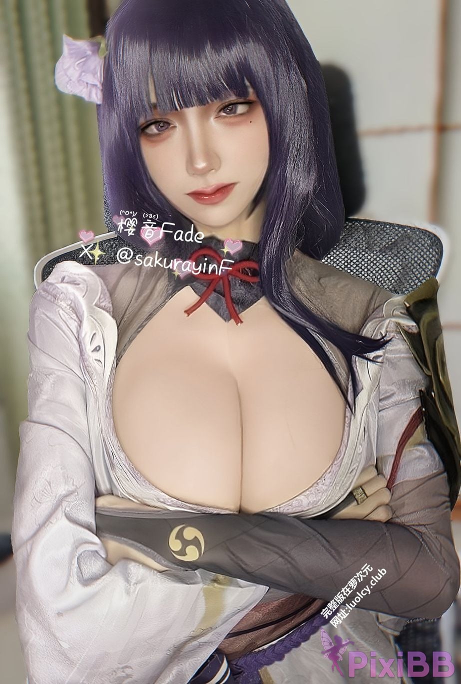 Cosplayer sakurayinF Yingyin Fade Top Big Boobs Welfare Girl PixiBB.COM 476