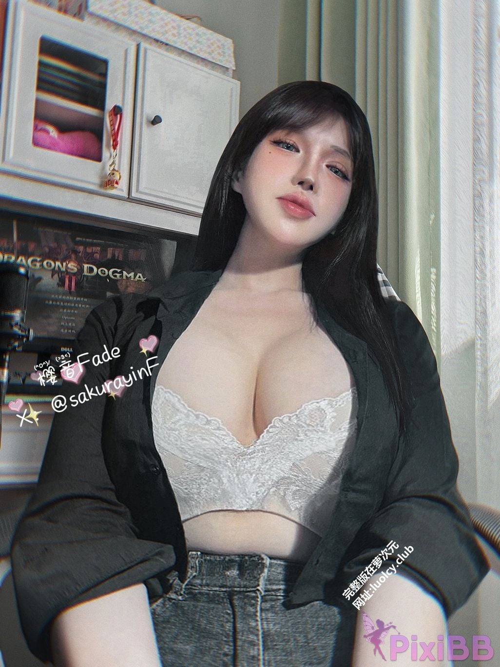 Cosplayer sakurayinF Yingyin Fade Top Big Boobs Welfare Girl PixiBB.COM 507