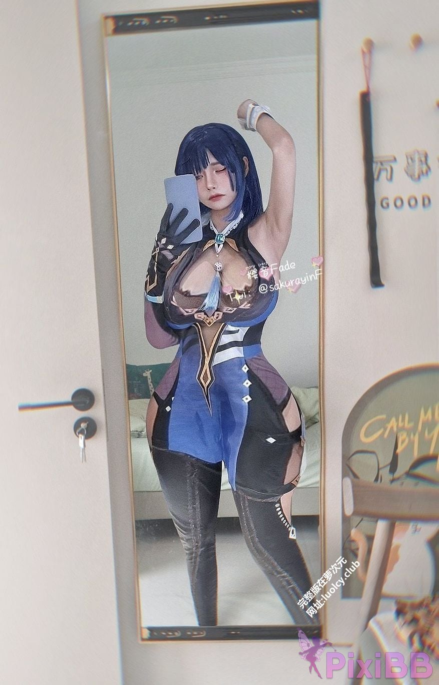 Cosplayer sakurayinF Yingyin Fade Top Big Boobs Welfare Girl PixiBB.COM 529
