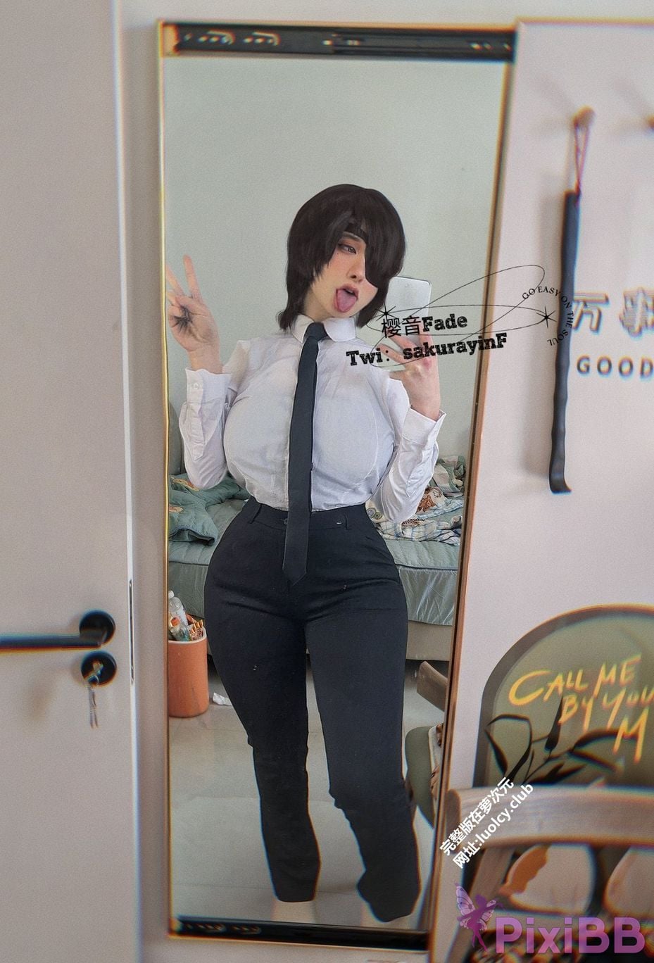 Cosplayer sakurayinF Yingyin Fade Top Big Boobs Welfare Girl PixiBB.COM 544
