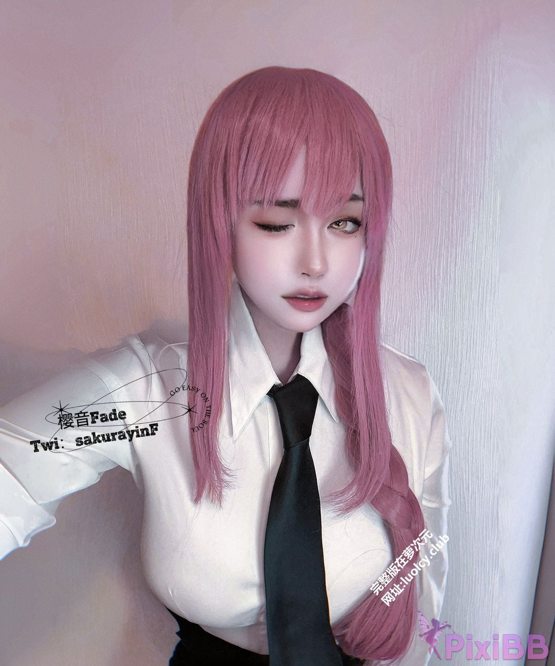 Cosplayer sakurayinF Yingyin Fade Top Big Boobs Welfare Girl PixiBB.COM 556