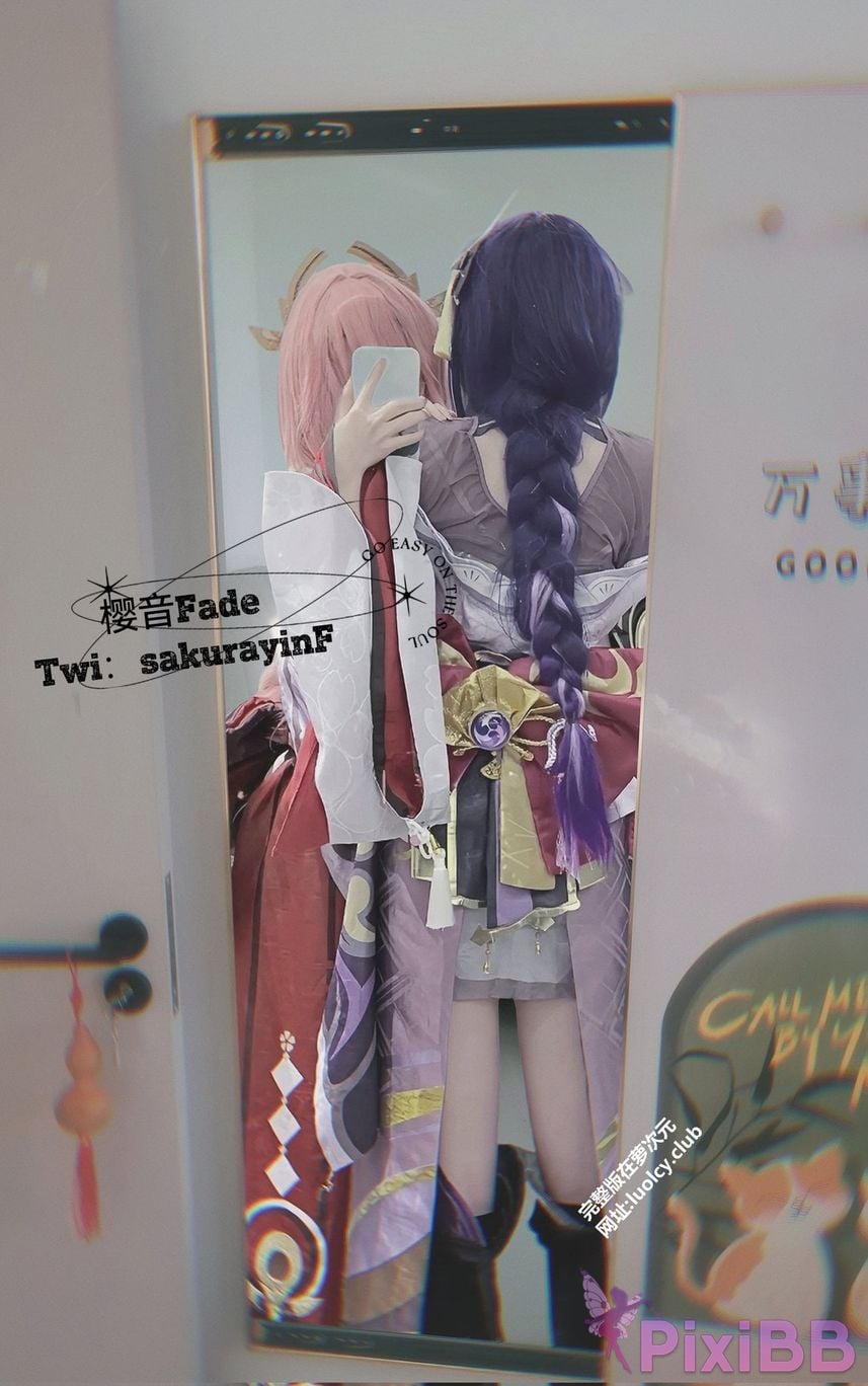 Cosplayer sakurayinF Yingyin Fade Top Big Boobs Welfare Girl PixiBB.COM 558