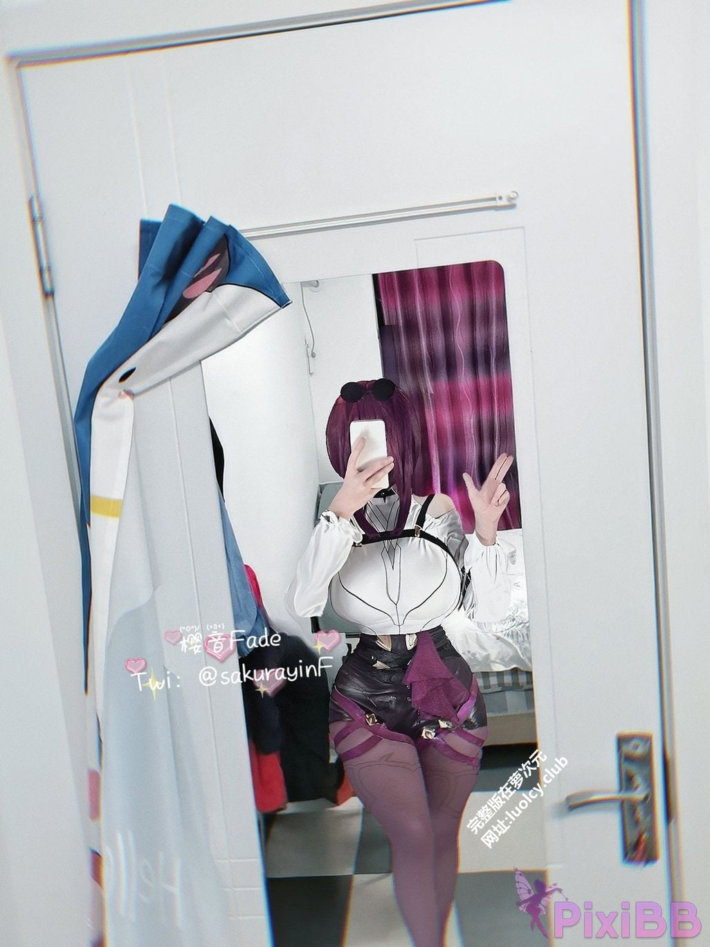 Cosplayer sakurayinF Yingyin Fade Top Big Boobs Welfare Girl PixiBB.COM 578