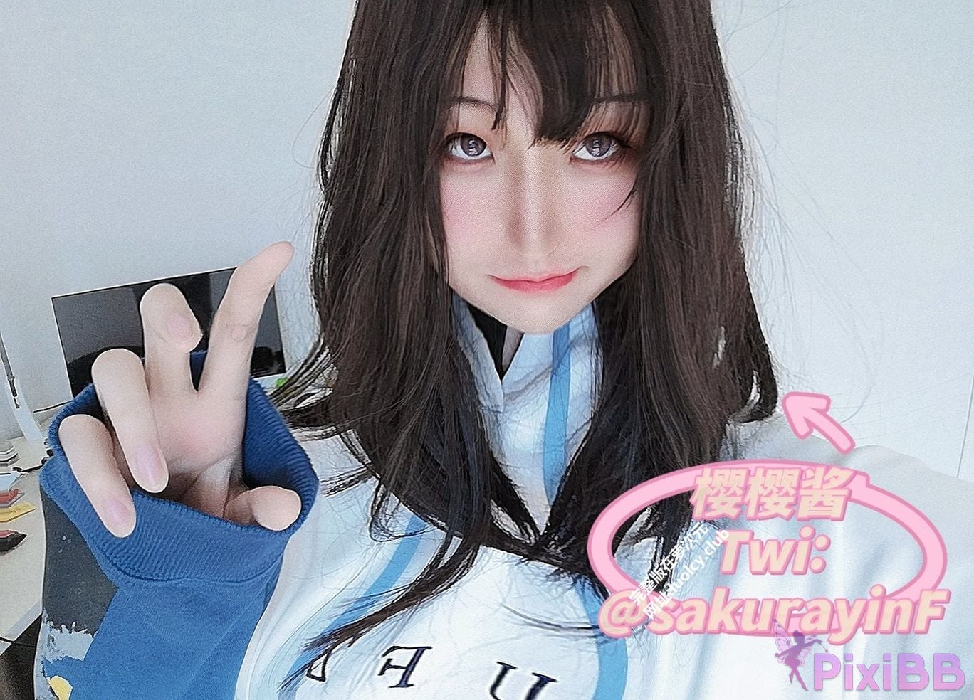 Cosplayer sakurayinF Yingyin Fade Top Big Boobs Welfare Girl PixiBB.COM 666