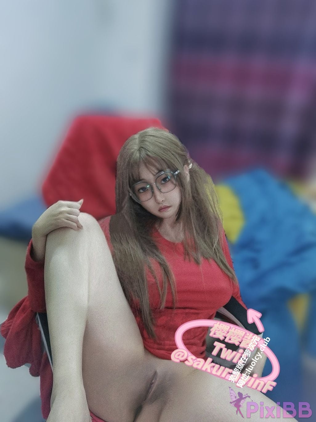 Cosplayer sakurayinF Yingyin Fade Top Big Boobs Welfare Girl PixiBB.COM 684