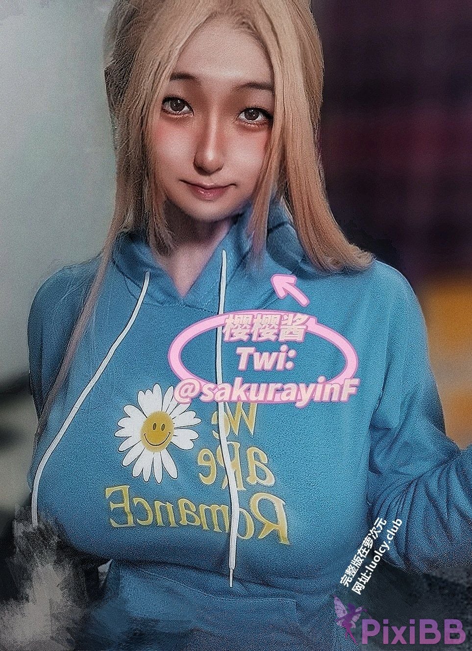 Cosplayer sakurayinF Yingyin Fade Top Big Boobs Welfare Girl PixiBB.COM 696