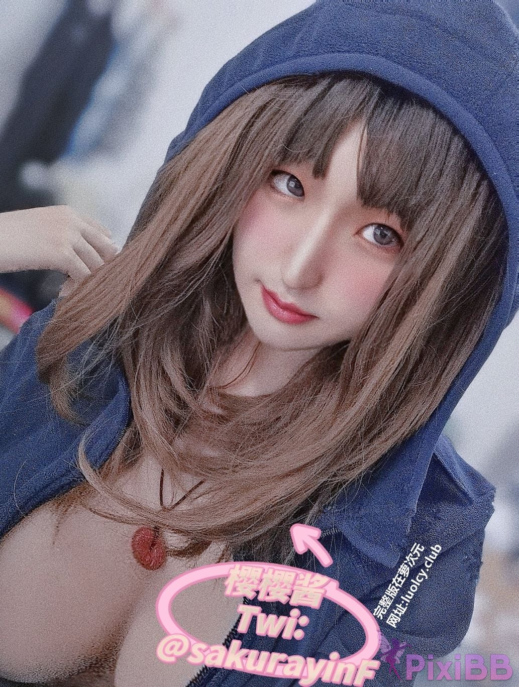 Cosplayer sakurayinF Yingyin Fade Top Big Boobs Welfare Girl PixiBB.COM 702