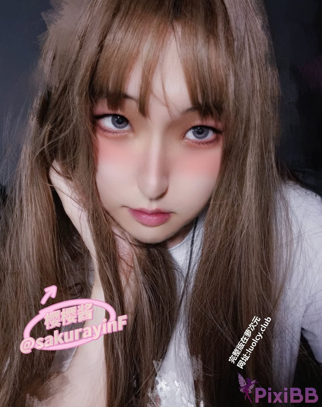 Cosplayer sakurayinF Yingyin Fade Top Big Boobs Welfare Girl PixiBB.COM 730