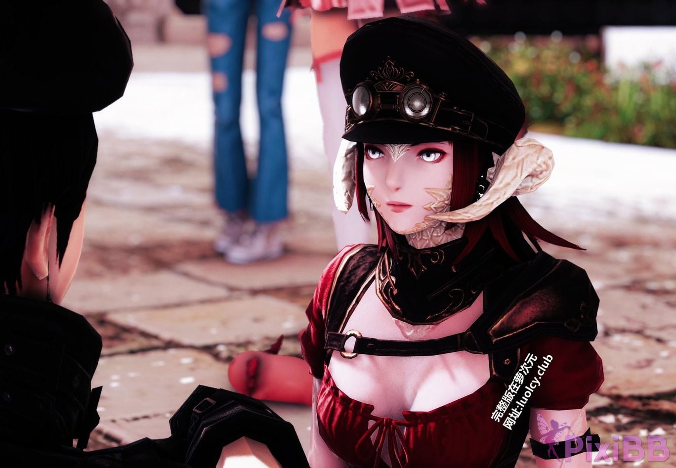 Cosplayer sakurayinF Yingyin Fade Top Big Boobs Welfare Girl PixiBB.COM 750