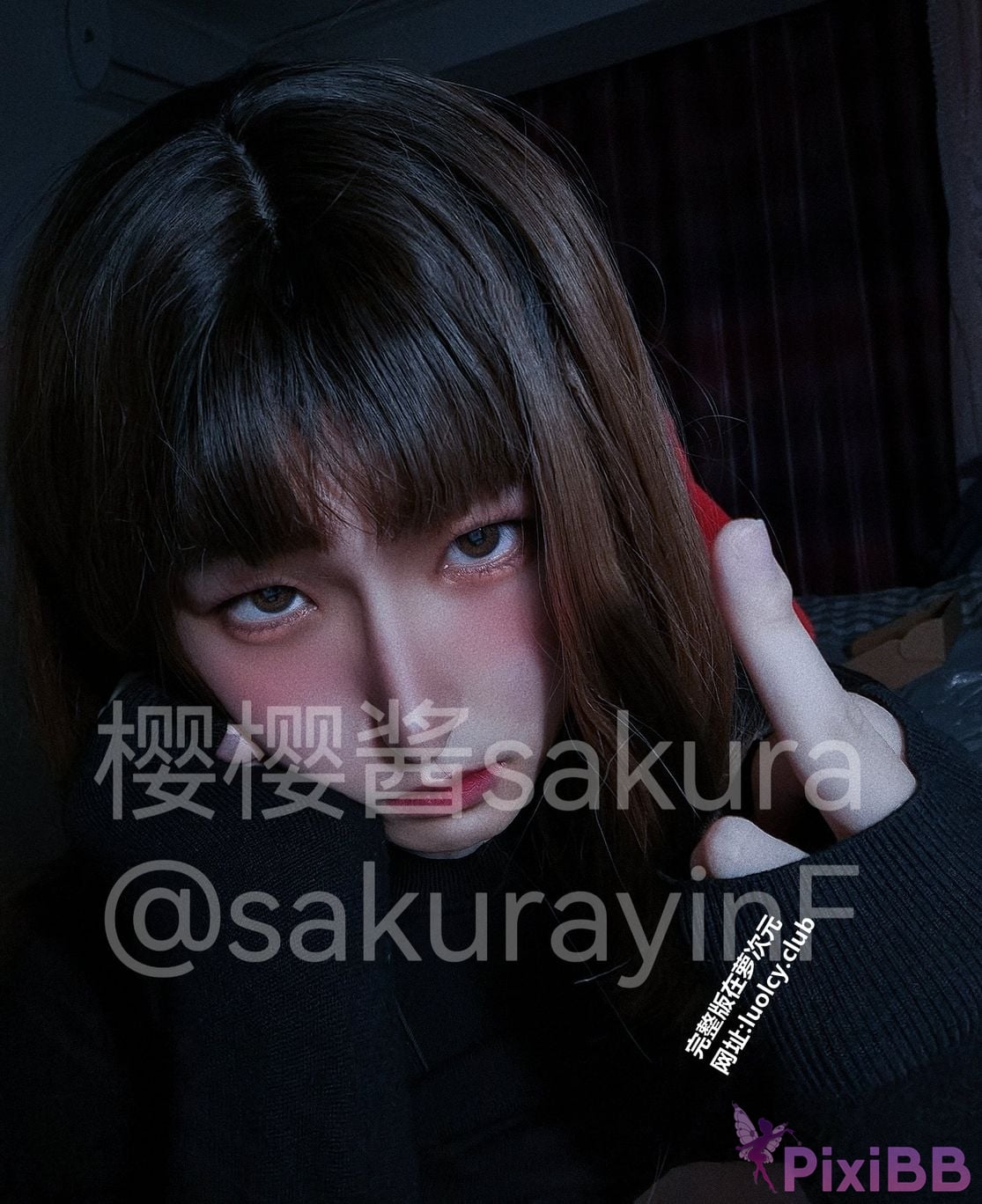 Cosplayer sakurayinF Yingyin Fade Top Big Boobs Welfare Girl PixiBB.COM 775