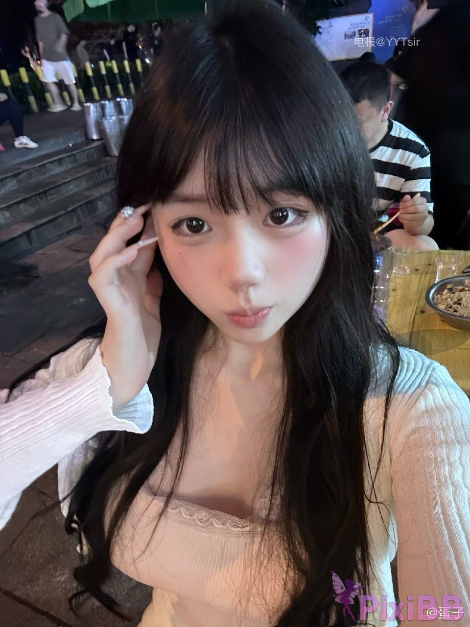 OtherXXX 77 Eggy ambitious bad guy Pure and sweet girl with millions of followers on Douyin Contrast uniform view collection PixiBB.COM 149