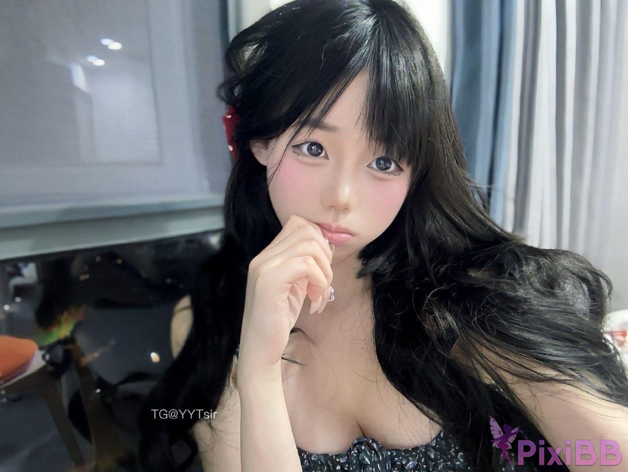 OtherXXX 77 Eggy ambitious bad guy Pure and sweet girl with millions of followers on Douyin Contrast uniform view collection PixiBB.COM 281