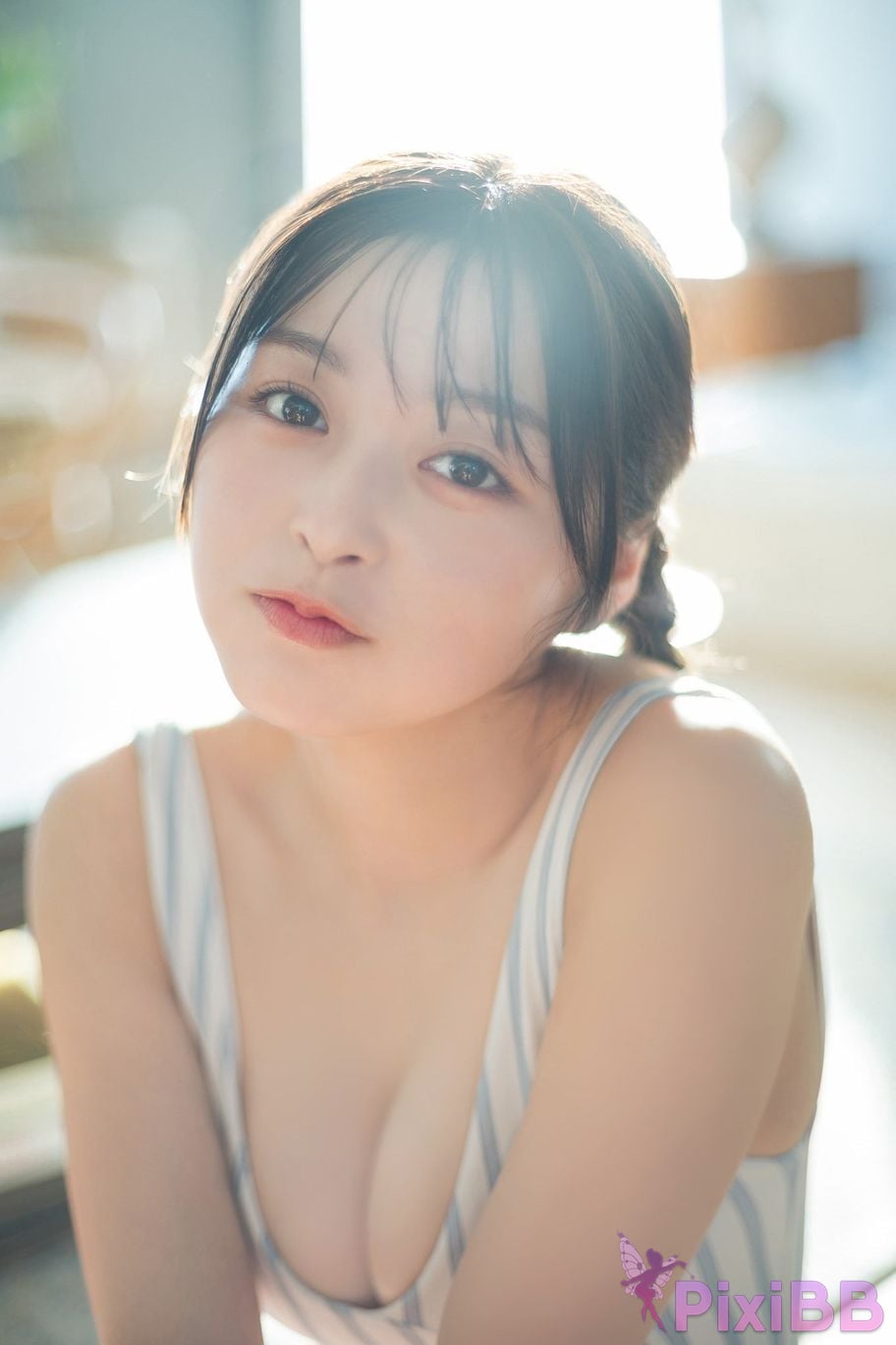 Japanese Idol An Yamamoto Expanded version Complete 50P Yanmaga Other YM2024 Year 11 Issue unreleased cut digital photo book PixiBB.COM 039