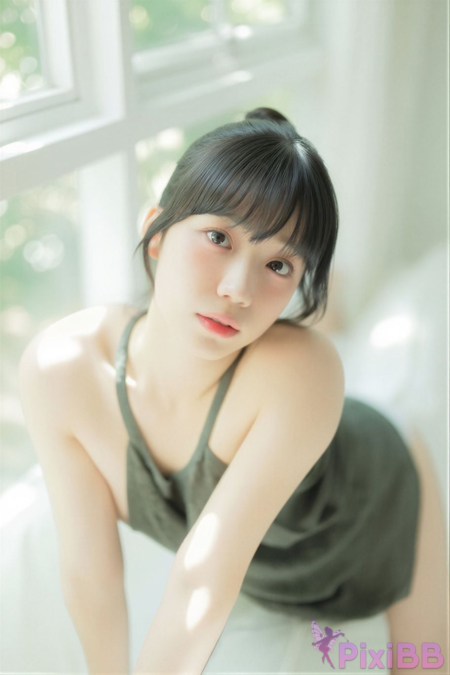 AI Enhanced Yui Green PixiBB.COM 072
