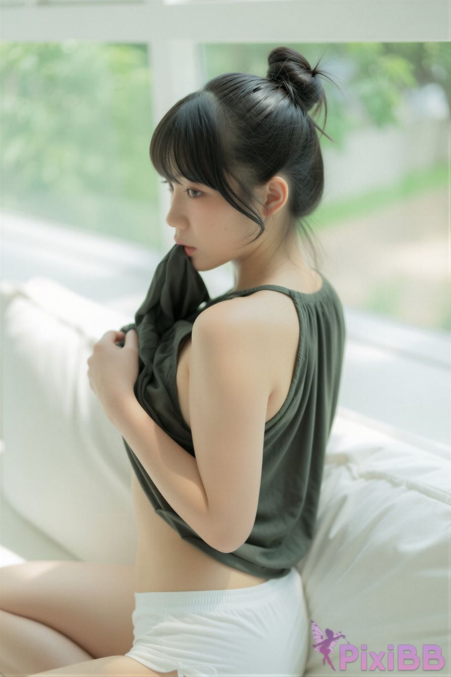 AI Enhanced Yui Green PixiBB.COM 081