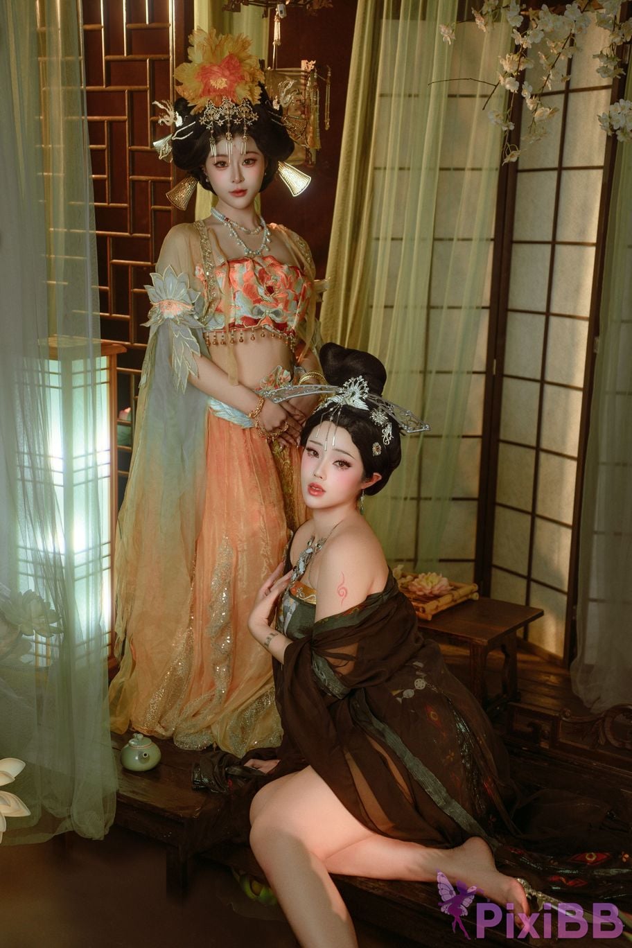 Cosplayer Titanium alloy TiTi Tamaki Hashimoto Bingtilian PixiBB.COM 007