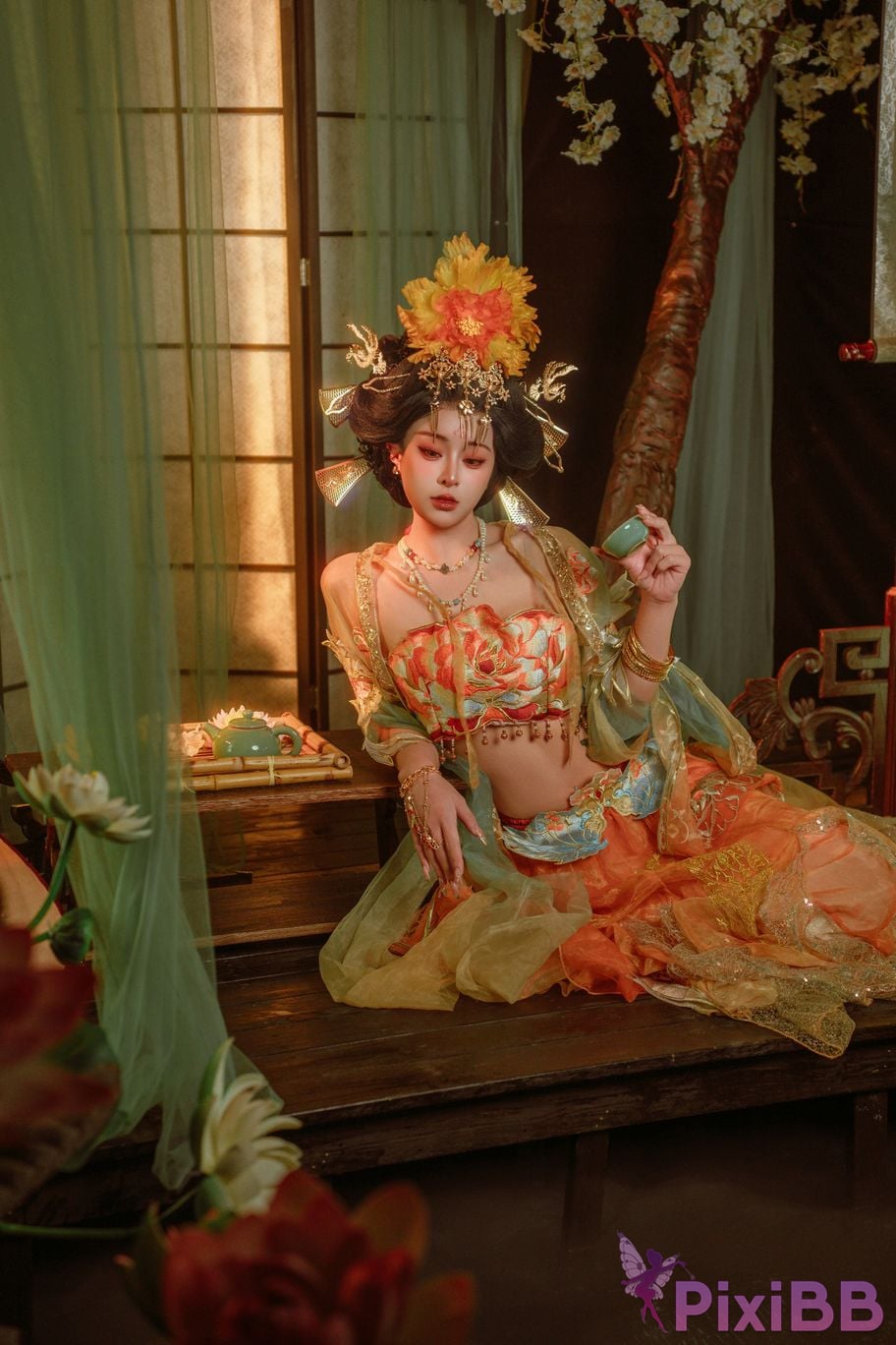 Cosplayer Titanium alloy TiTi Tamaki Hashimoto Bingtilian PixiBB.COM 107