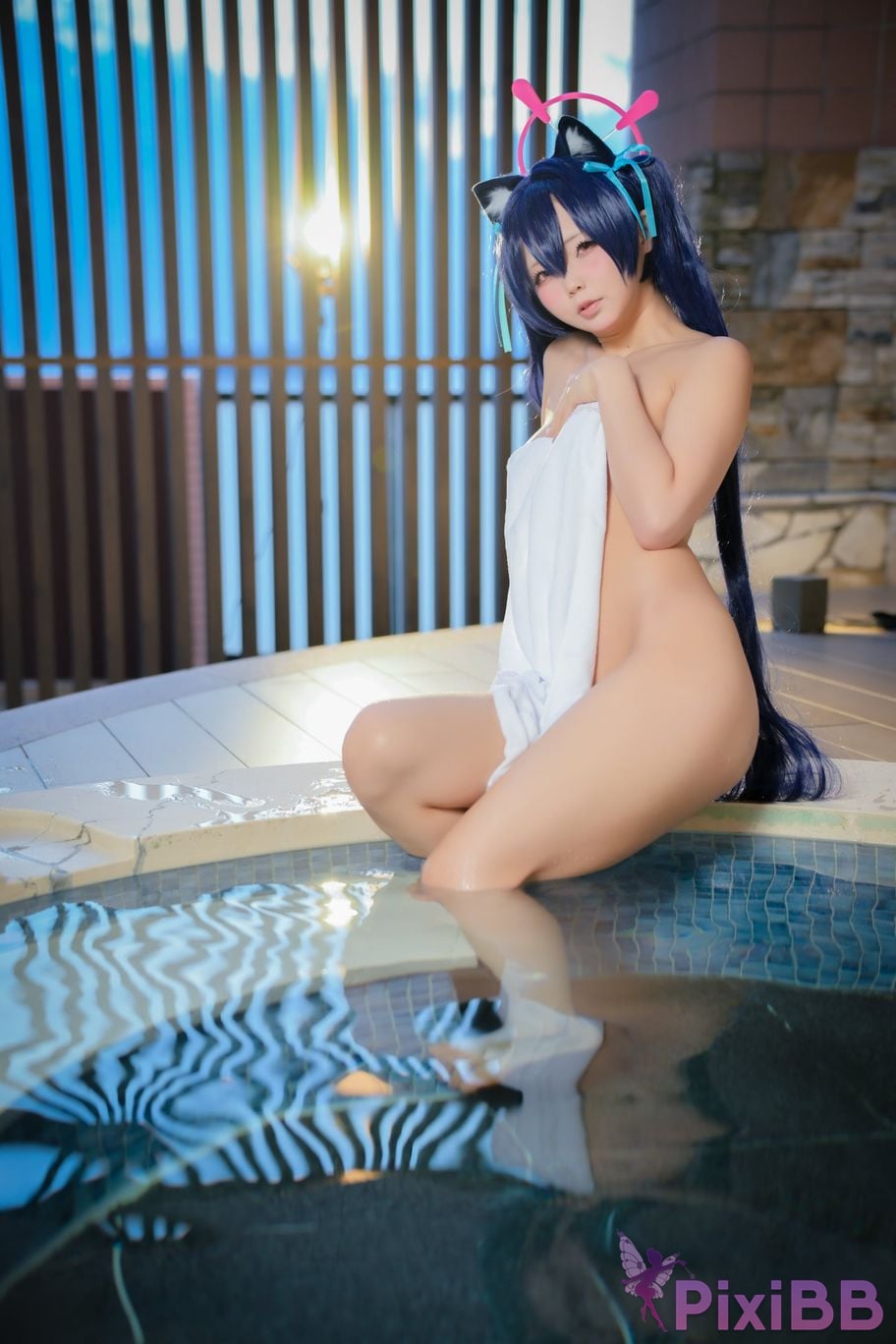 Cosplayer chuchu 008 MAGIC hot spring trip PixiBB.COM 034