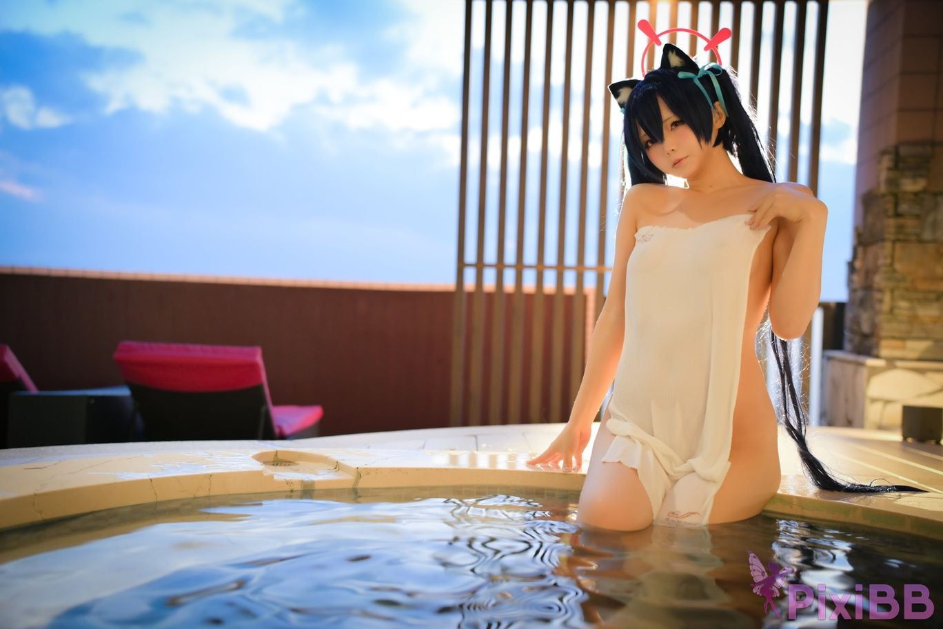 Cosplayer chuchu 008 MAGIC hot spring trip PixiBB.COM 044