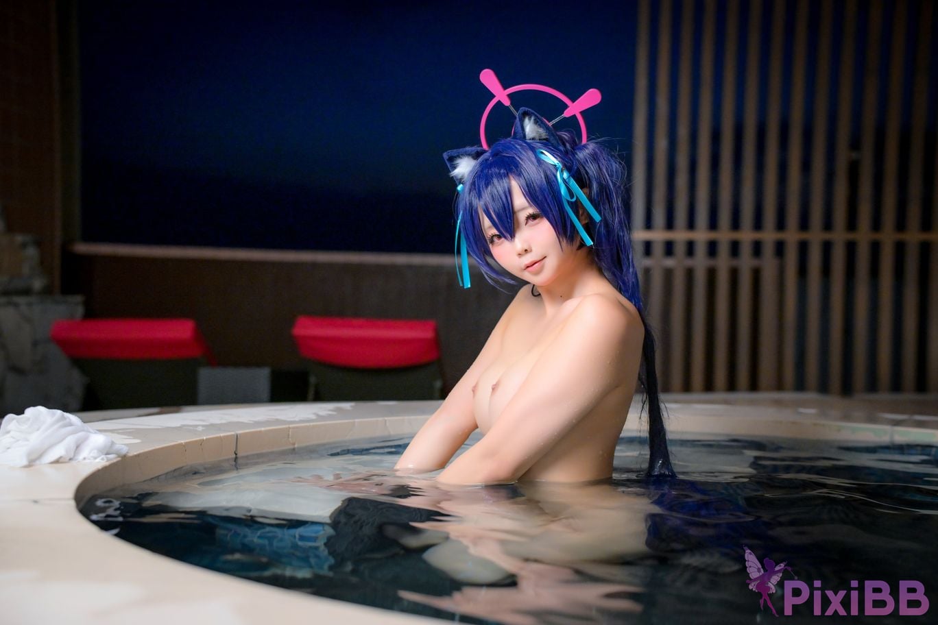 Cosplayer chuchu 008 MAGIC hot spring trip PixiBB.COM 071