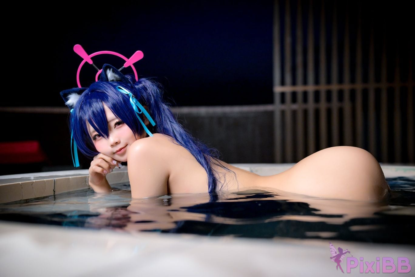 Cosplayer chuchu 008 MAGIC hot spring trip PixiBB.COM 072