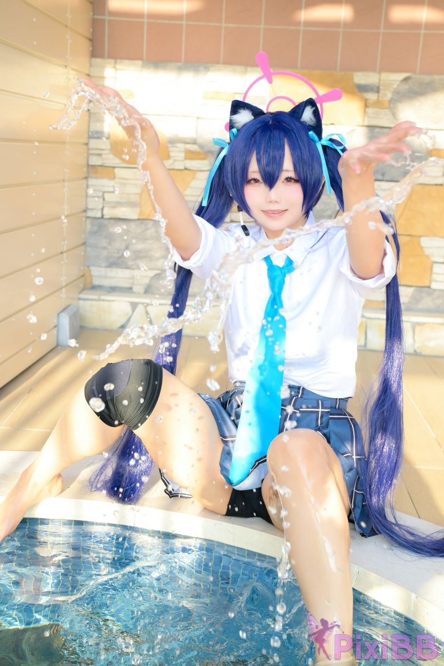 Cosplayer chuchu 008 MAGIC hot spring trip PixiBB.COM 145