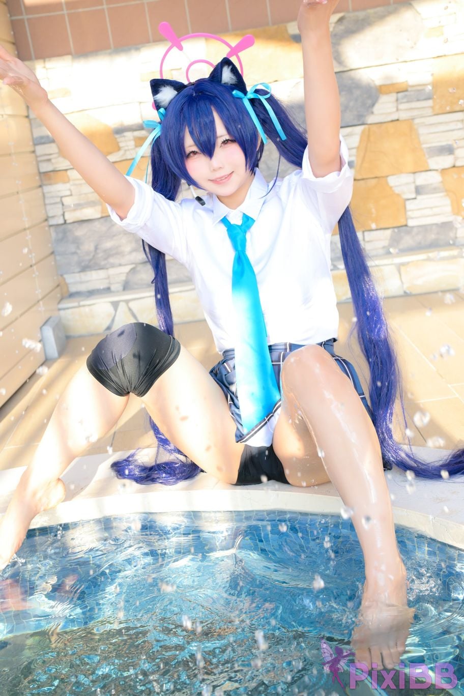 Cosplayer chuchu 008 MAGIC hot spring trip PixiBB.COM 146