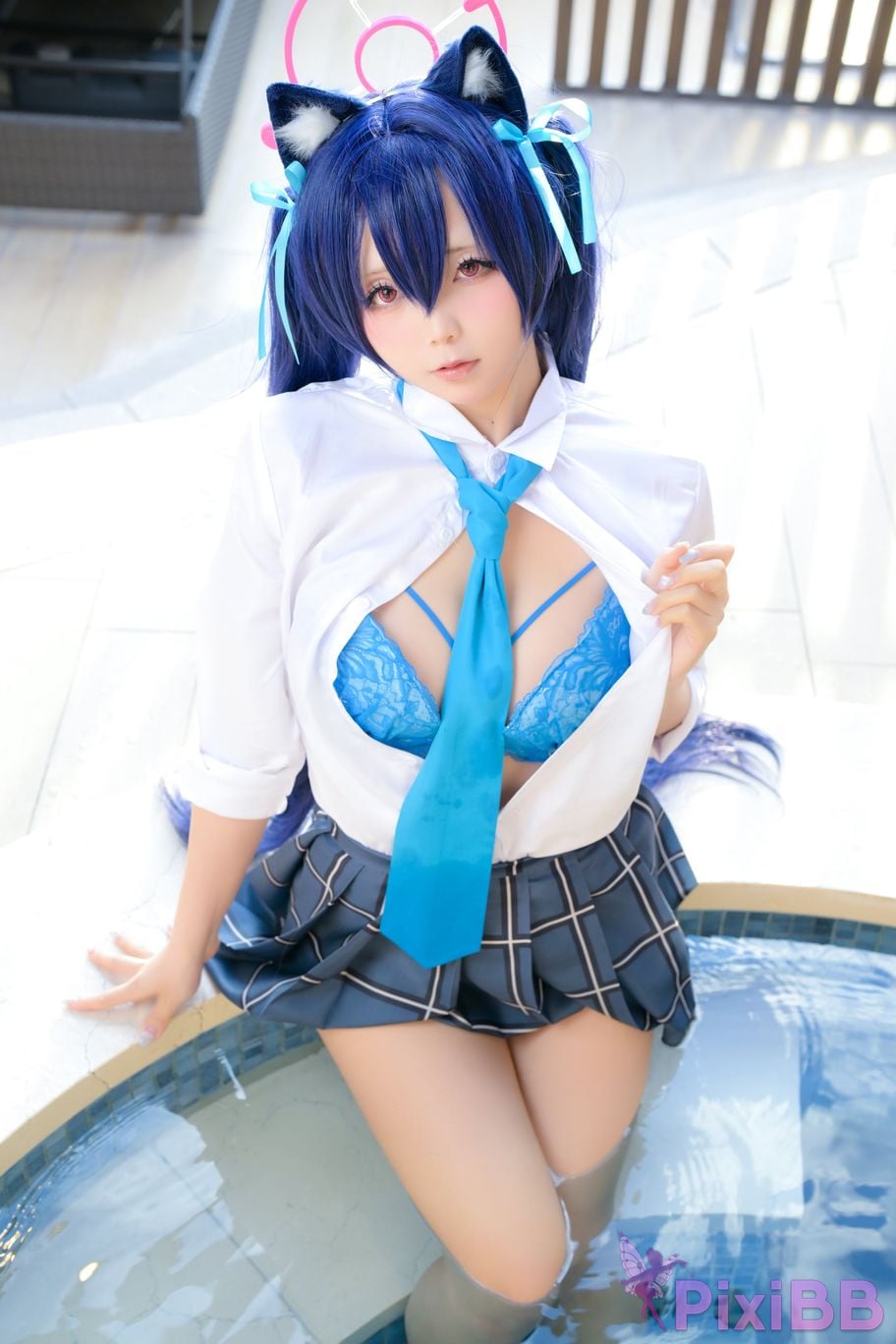 Cosplayer chuchu 008 MAGIC hot spring trip PixiBB.COM 156