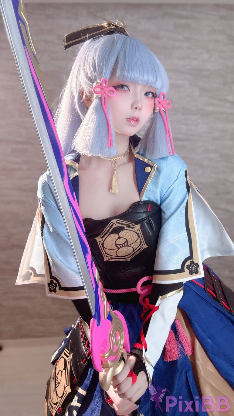 Cosplayer chuchu 007 Kamisato Ayaka PixiBB.COM 014