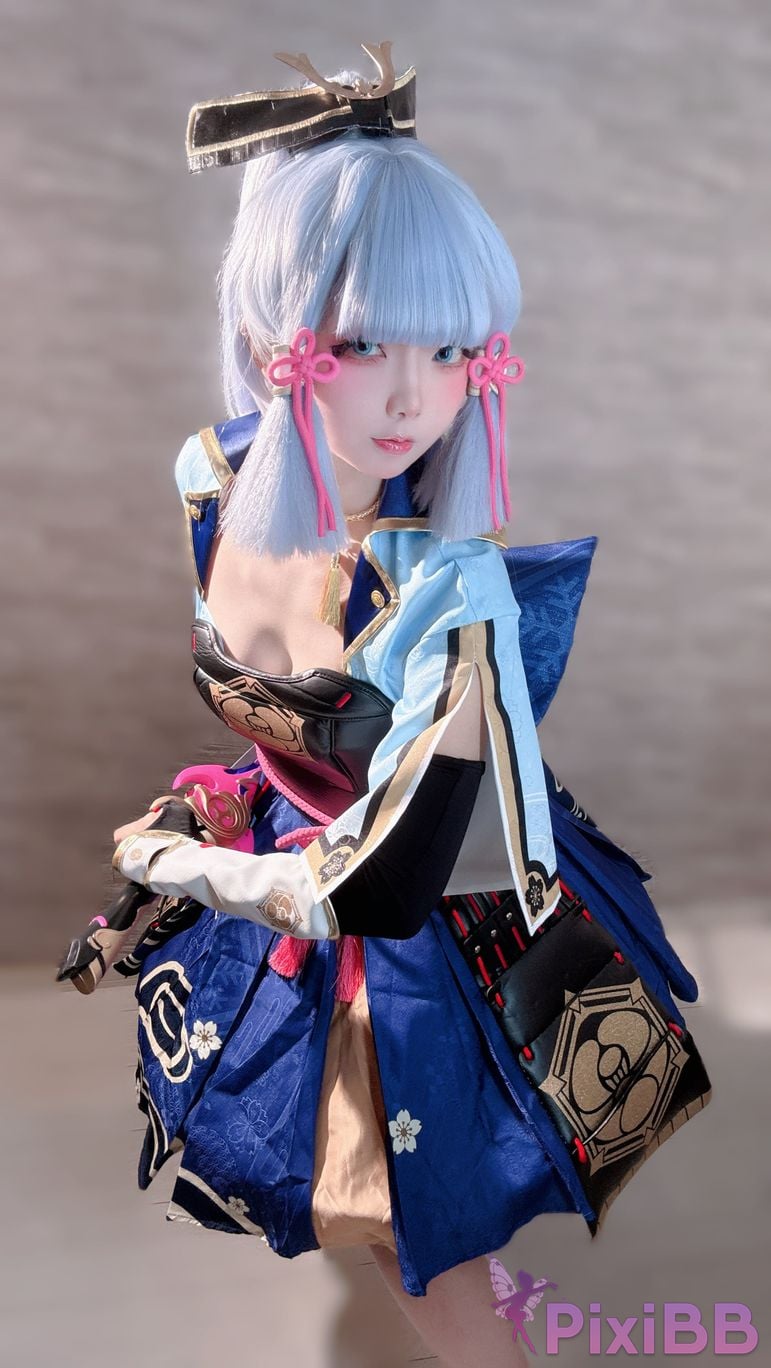 Cosplayer chuchu 007 Kamisato Ayaka PixiBB.COM 018
