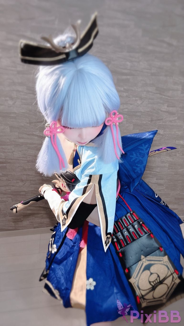 Cosplayer chuchu 007 Kamisato Ayaka PixiBB.COM 020