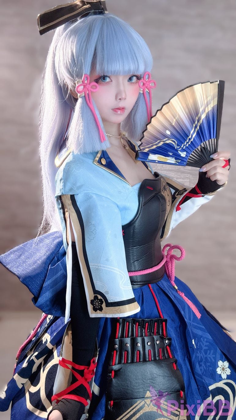 Cosplayer chuchu 007 Kamisato Ayaka PixiBB.COM 021