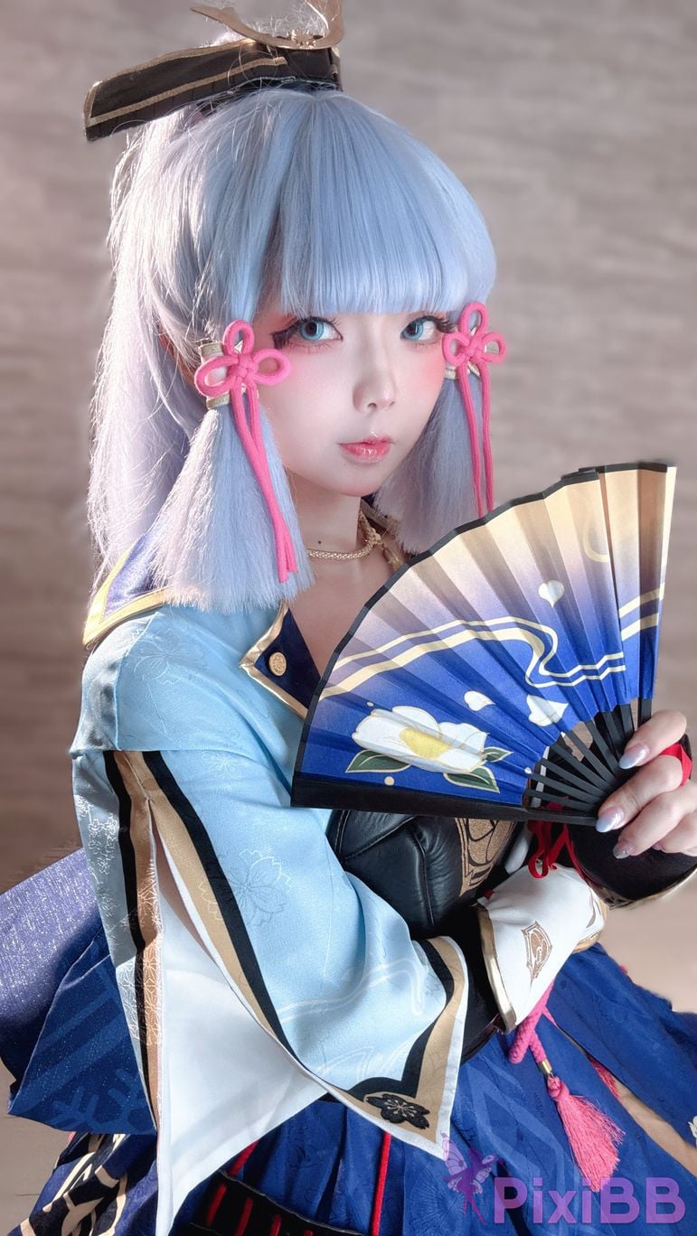 Cosplayer chuchu 007 Kamisato Ayaka PixiBB.COM 025