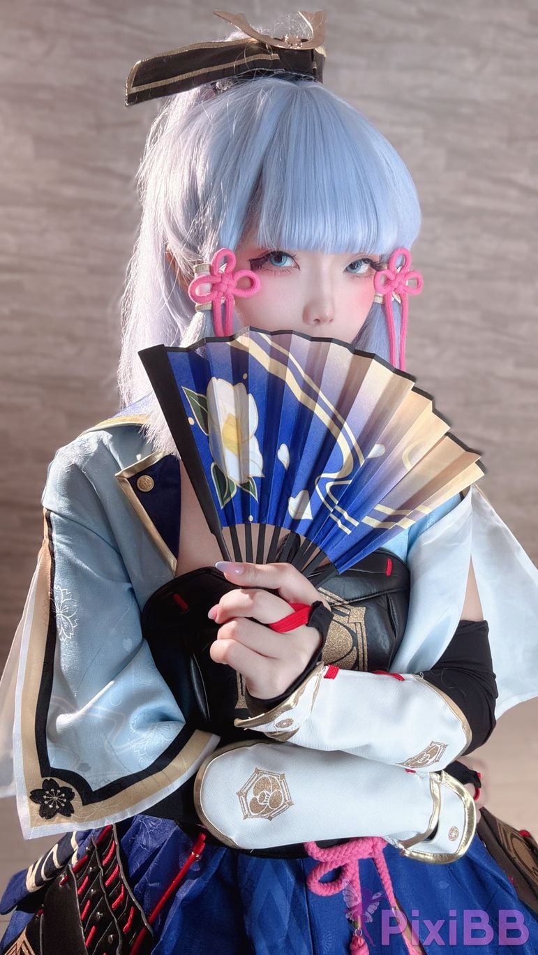 Cosplayer chuchu 007 Kamisato Ayaka PixiBB.COM 026