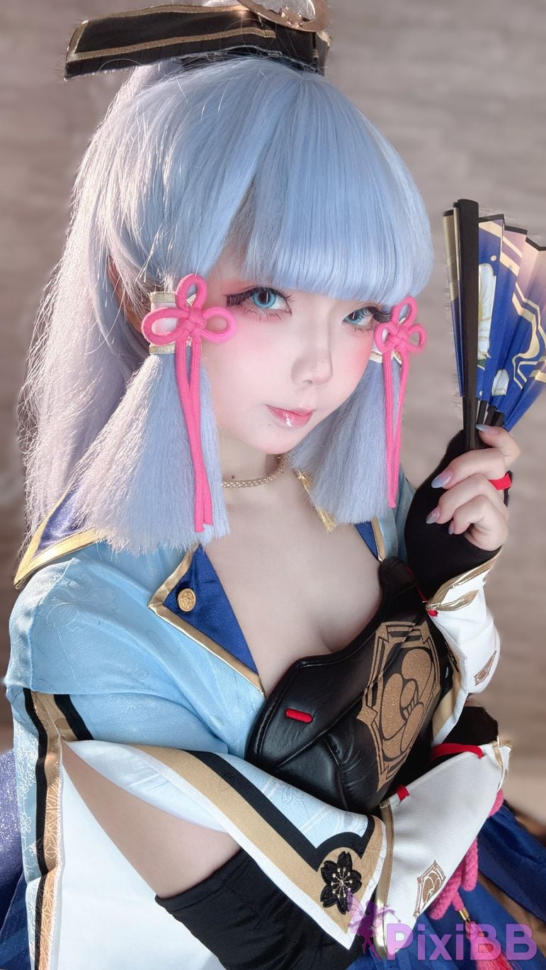 Cosplayer chuchu 007 Kamisato Ayaka PixiBB.COM 037