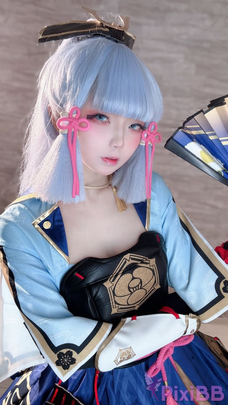 Cosplayer chuchu 007 Kamisato Ayaka PixiBB.COM 039