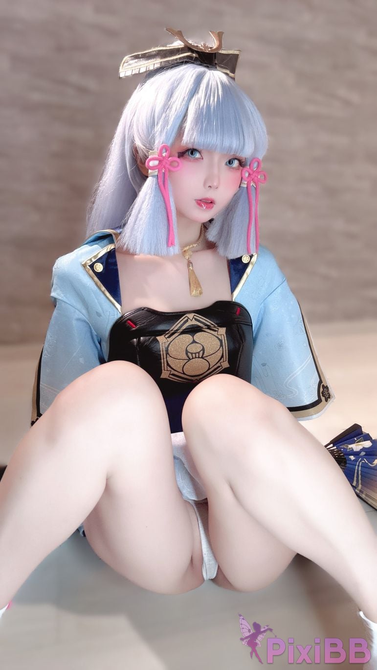Cosplayer chuchu 007 Kamisato Ayaka PixiBB.COM 054