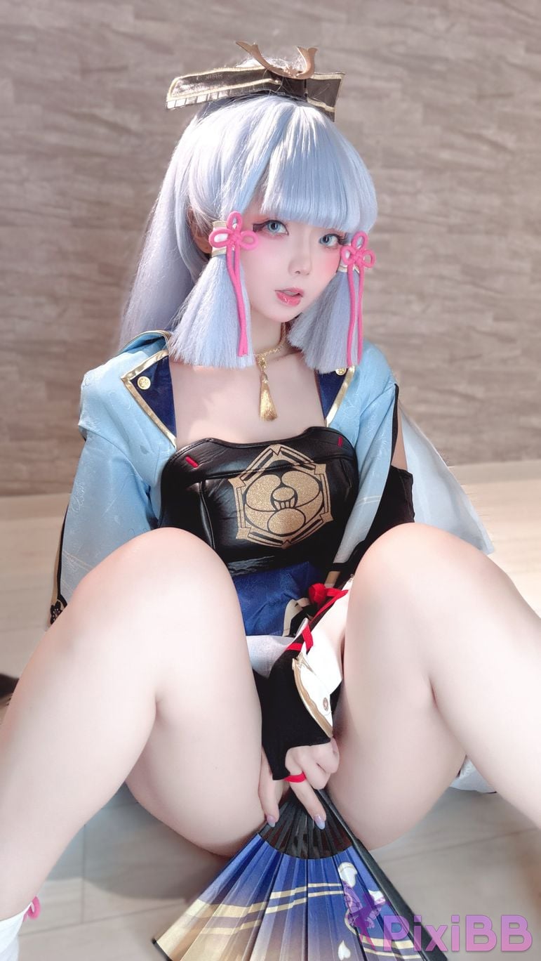 Cosplayer chuchu 007 Kamisato Ayaka PixiBB.COM 055