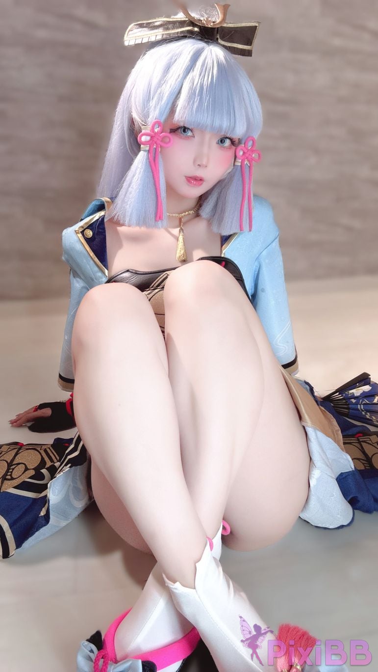 Cosplayer chuchu 007 Kamisato Ayaka PixiBB.COM 057