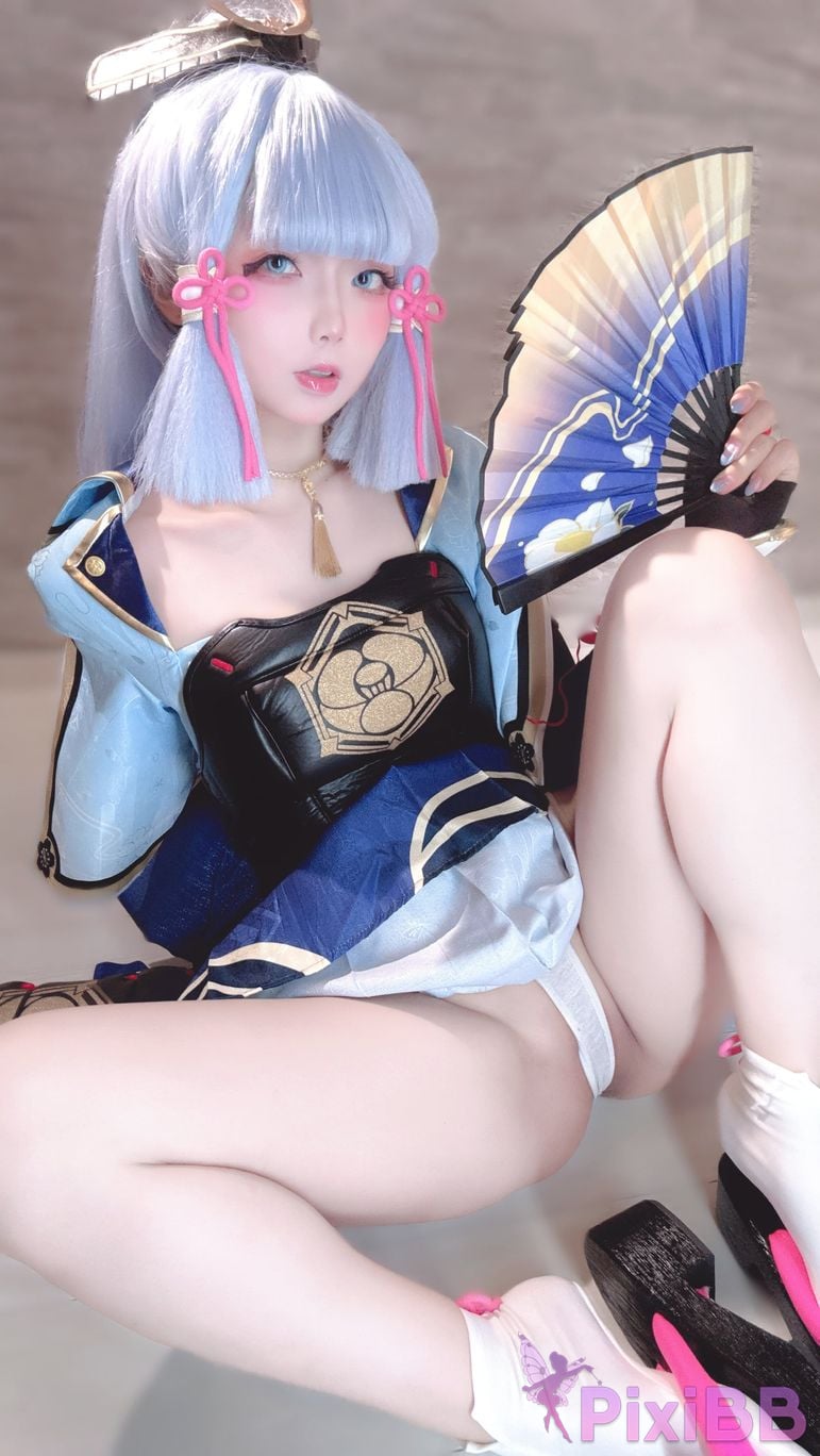 Cosplayer chuchu 007 Kamisato Ayaka PixiBB.COM 061