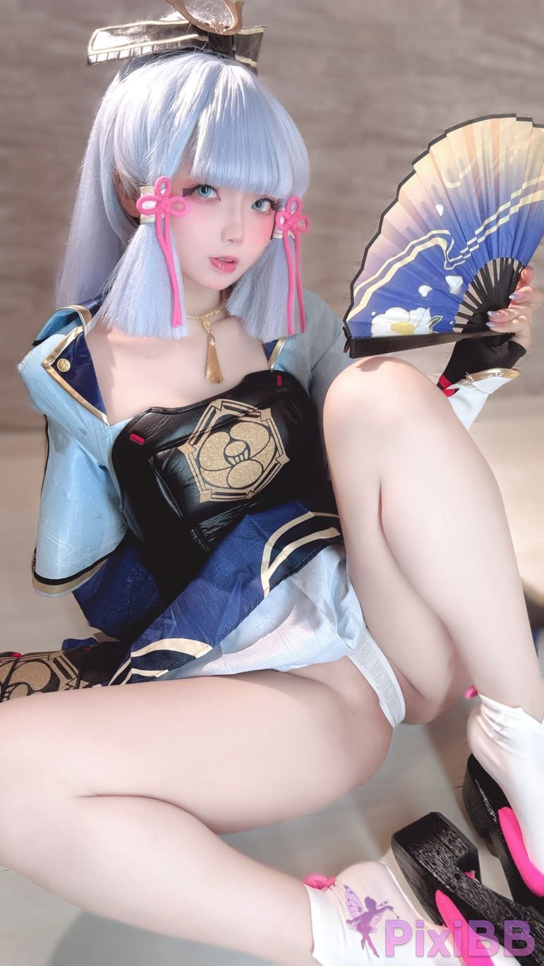 Cosplayer chuchu 007 Kamisato Ayaka PixiBB.COM 062