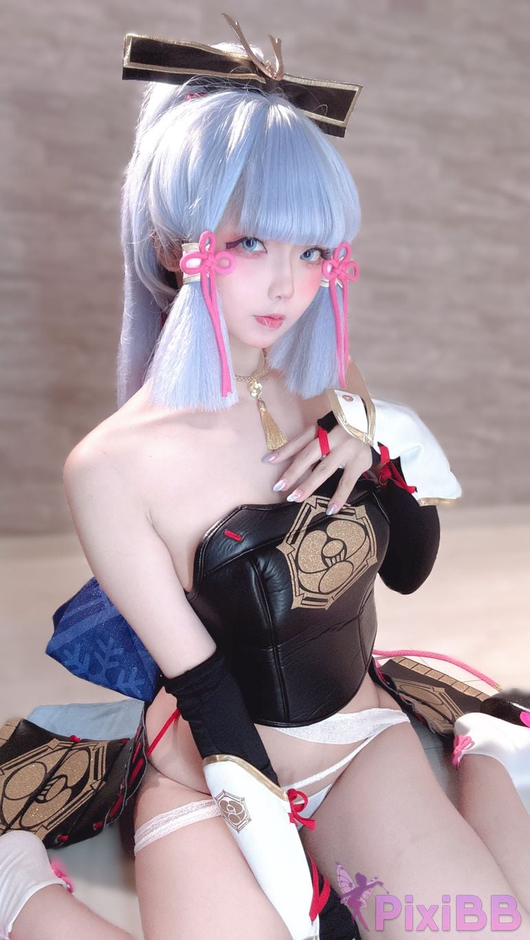 Cosplayer chuchu 007 Kamisato Ayaka PixiBB.COM 067
