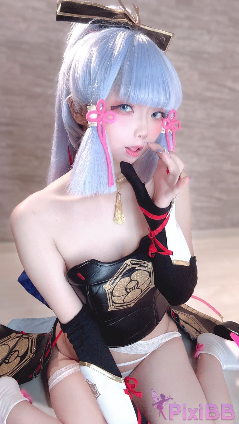 Cosplayer chuchu 007 Kamisato Ayaka PixiBB.COM 069