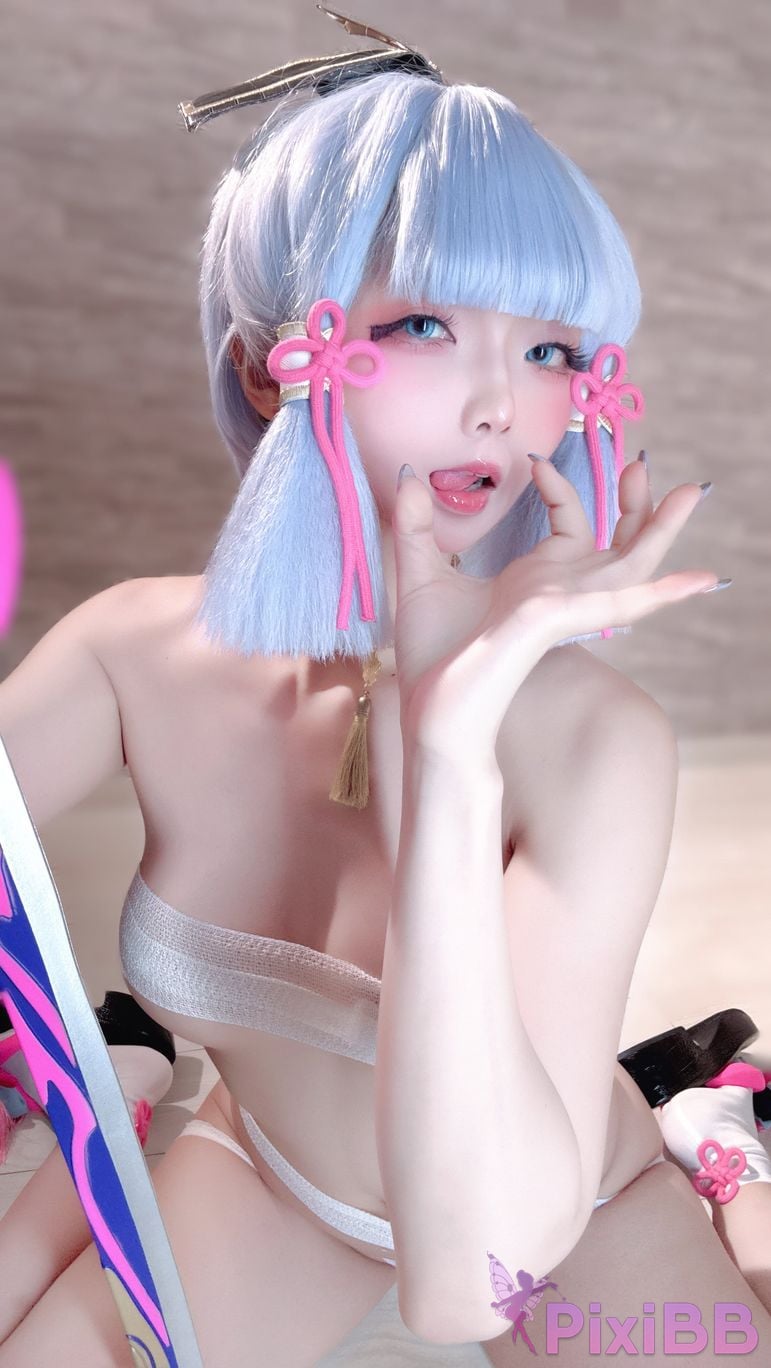 Cosplayer chuchu 007 Kamisato Ayaka PixiBB.COM 087