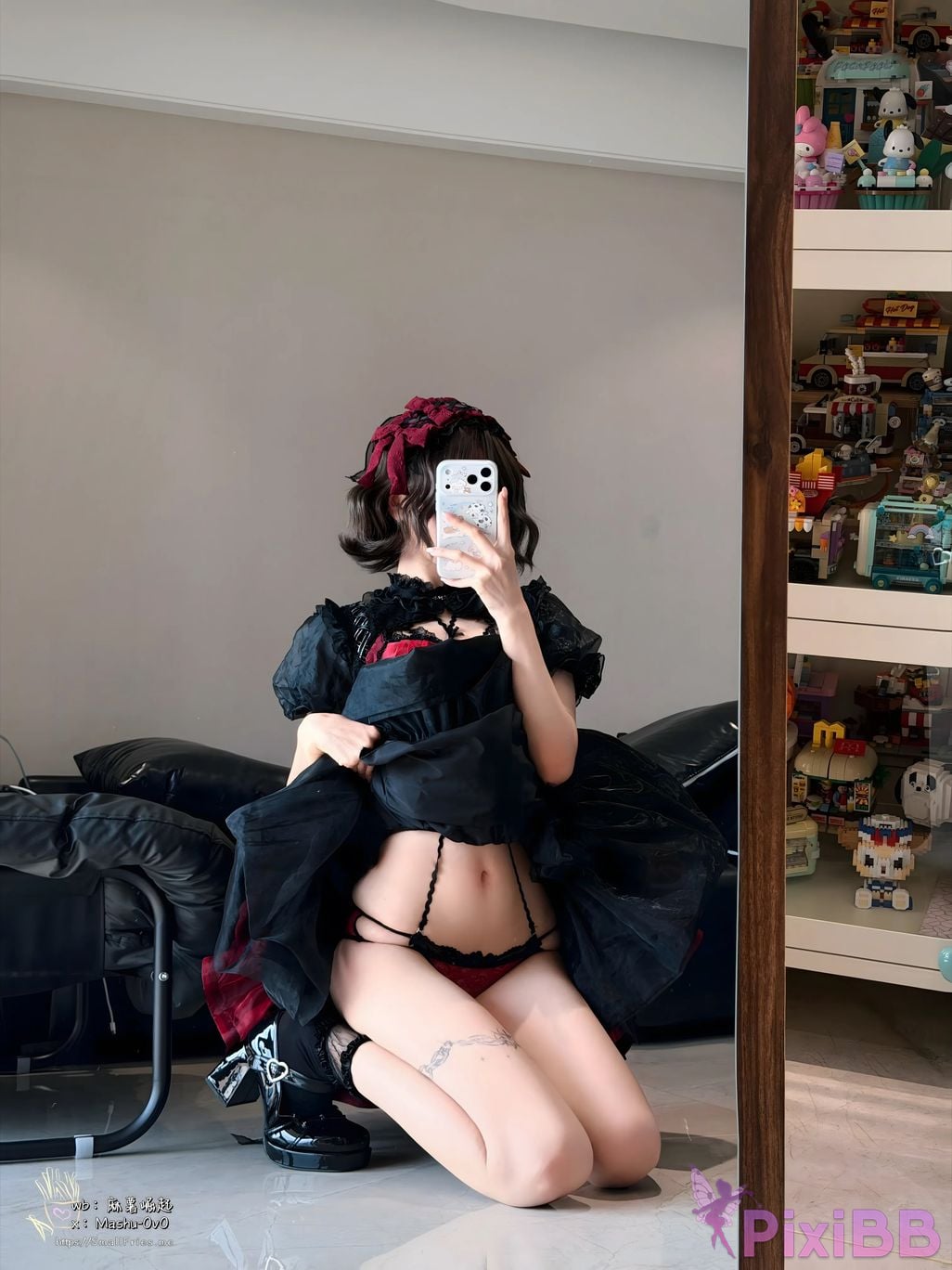 Cosplayer Mochi is delicious 2026 Year 01 Moon shot casually PixiBB.COM 076