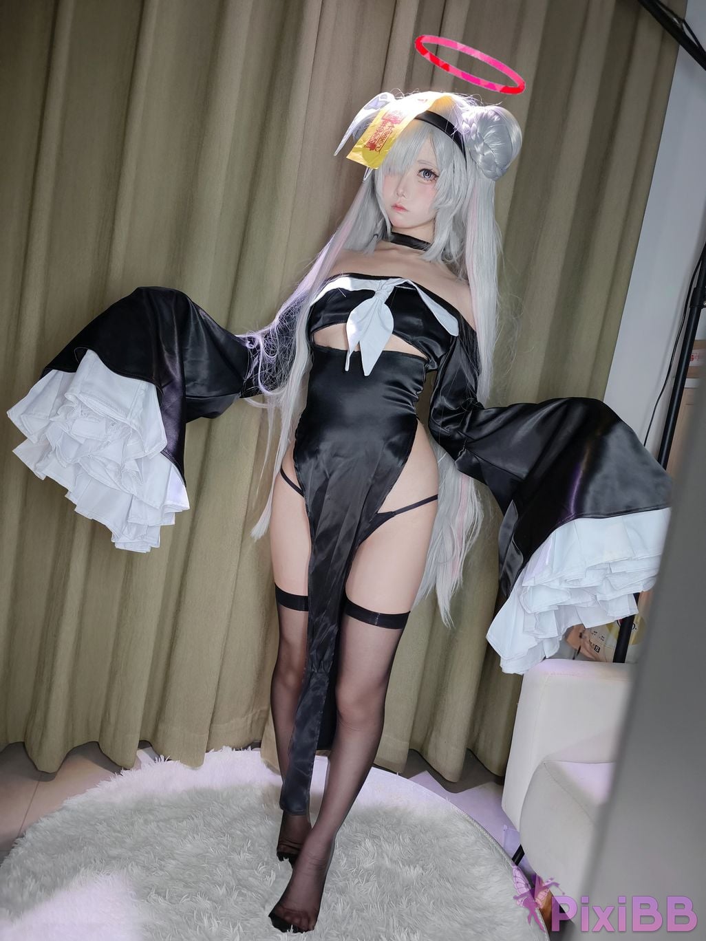 Cosplayer Son miko prana halloween PixiBB.COM 013