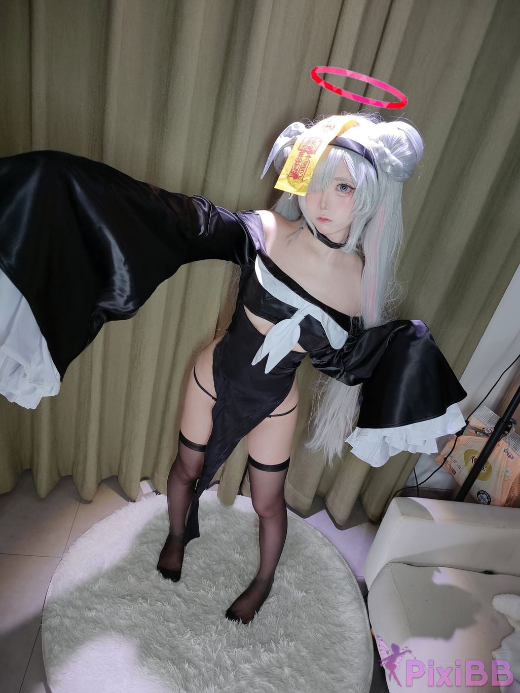 Cosplayer Son miko prana halloween PixiBB.COM 015