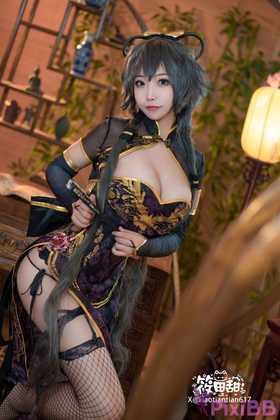 Cosplayer Vanilla Milk Meow Luo Tianyi Canary PixiBB.COM 003