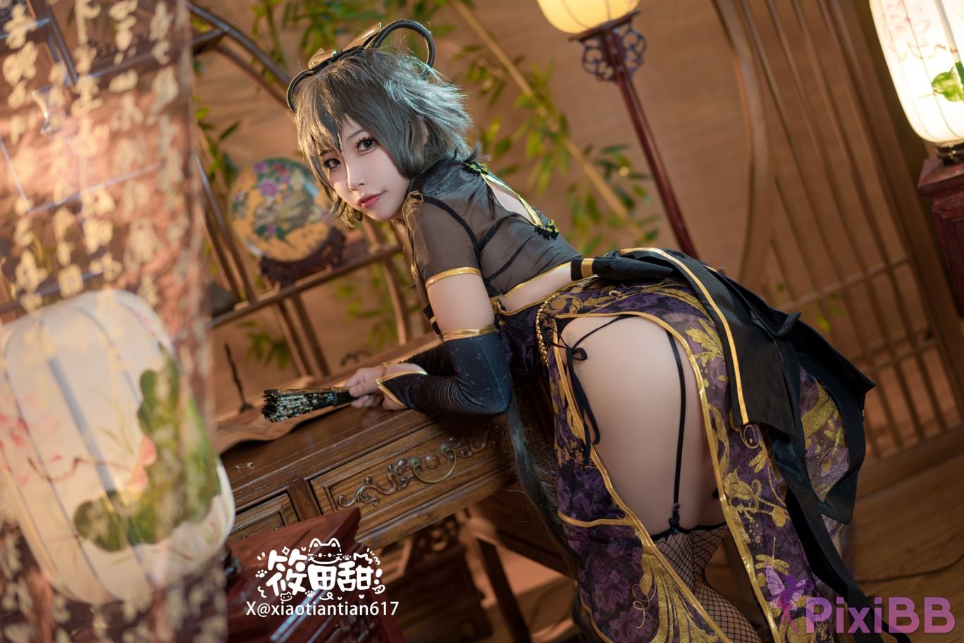 Cosplayer Vanilla Milk Meow Luo Tianyi Canary PixiBB.COM 009