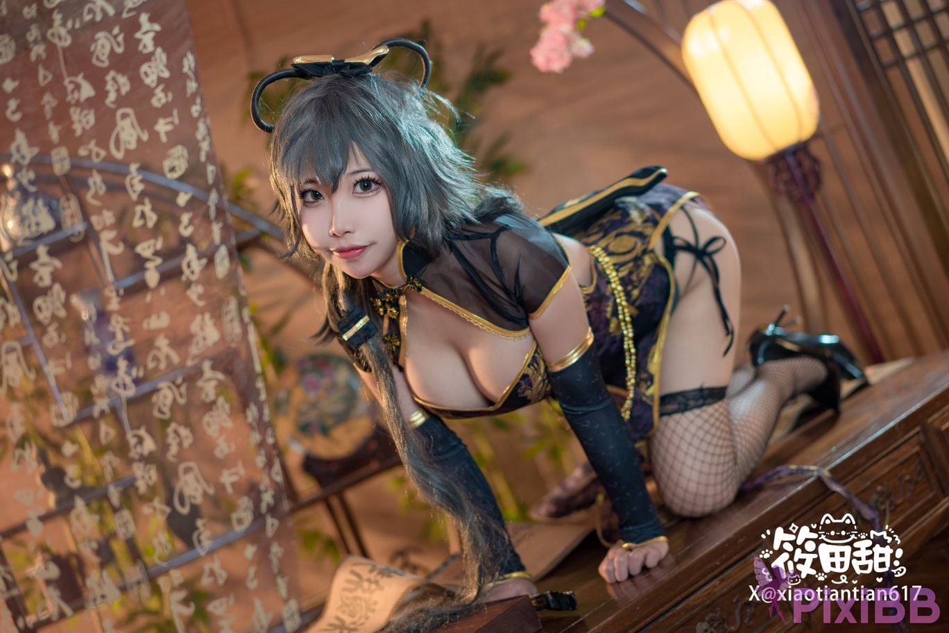 Cosplayer Vanilla Milk Meow Luo Tianyi Canary PixiBB.COM 010